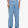 Pantalon de survêtement bio à coupe droite - Bleu bord de mer
