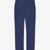 Pantalon de survêtement bio à coupe droite - Bleu marine