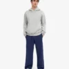 Pantalon de survêtement bio à coupe droite - Bleu marine