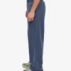 Pantalon de survêtement bio à coupe droite - Bleu Neptune