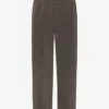 Pantalon de survêtement bio à coupe droite - Boue délavée