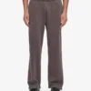 Pantalon de survêtement bio à coupe droite - Boue délavée
