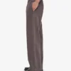 Pantalon de survêtement bio à coupe droite - Boue délavée