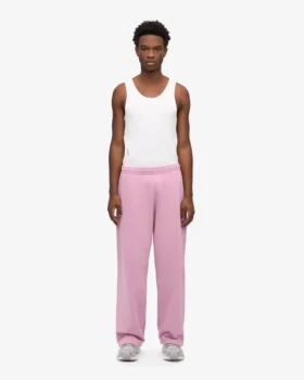 Pantalon de survêtement bio à coupe droite – Fleur de cerisier