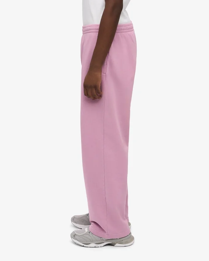 Pantalon de survêtement bio à coupe droite - Fleur de cerisier
