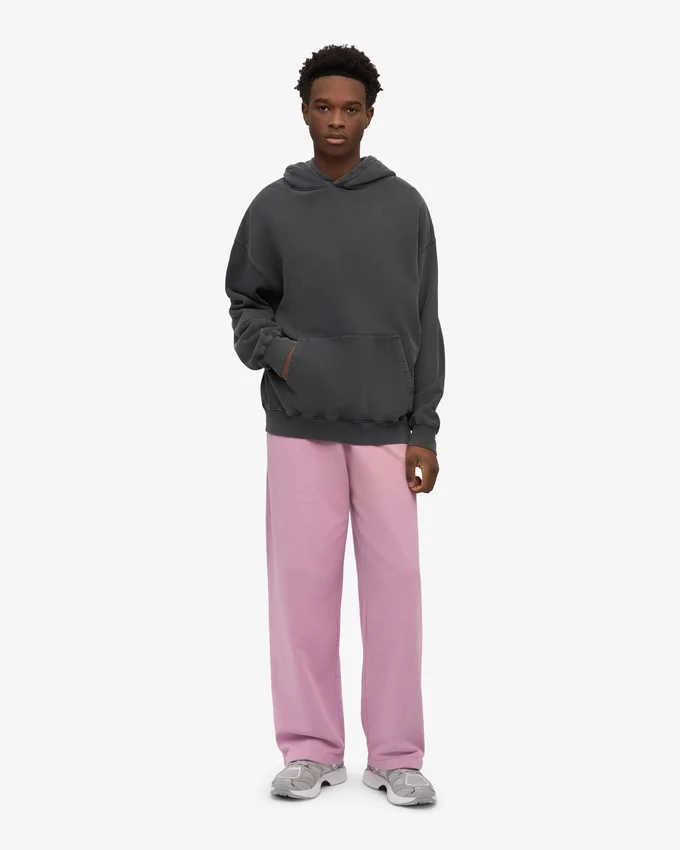 Pantalon de survêtement bio à coupe droite - Fleur de cerisier