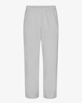Pantalon de survêtement bio à coupe droite - Gris délavé