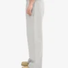 Pantalon de survêtement bio à coupe droite - Gris délavé