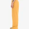 Pantalon de survêtement bio à coupe droite - Jaune brûlé