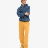 Pantalon de survêtement bio à coupe droite - Jaune brûlé