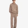 Sweat à capuche Classic Organic en coton bio - Kaki délavé