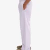 Pantalon de survêtement bio à coupe droite - Lavande douce