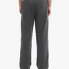 Pantalon de survêtement bio à coupe droite - Noir délavé