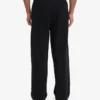 Pantalon de survêtement bio à coupe droite - Noir intense