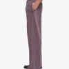 Pantalon de survêtement bio à coupe droite - Raisin délavé