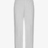 Pantalon de survêtement bio à coupe droite - Snow Melange