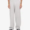 Pantalon de survêtement bio à coupe droite - Snow Melange