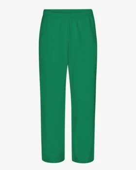 Pantalon de survêtement bio coupe droite - Vert Kelly