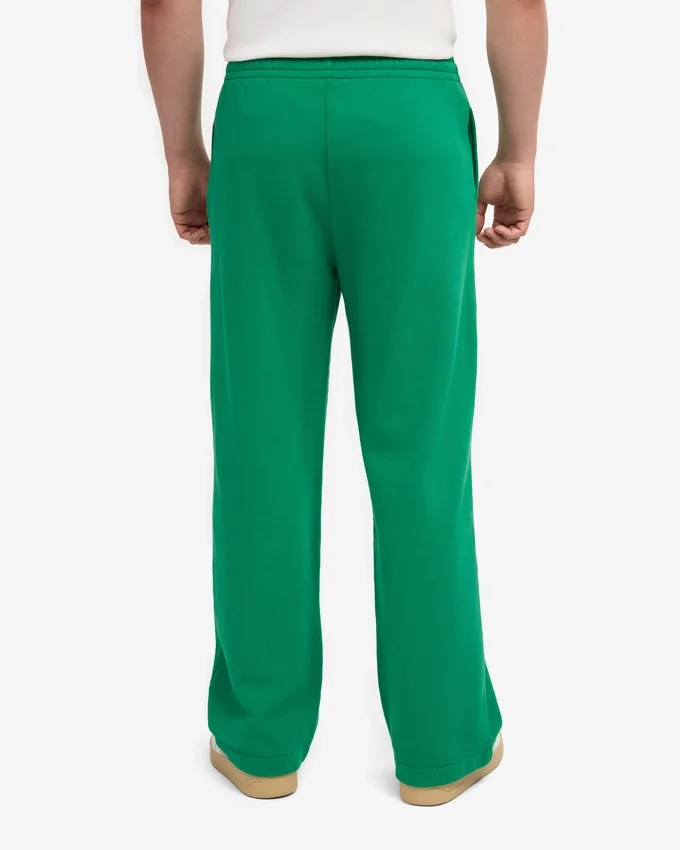 Pantalon de survêtement bio coupe droite - Vert Kelly