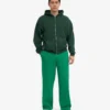 Pantalon de survêtement bio coupe droite - Vert Kelly