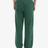 Pantalon de survêtement bio à coupe droite - Vert émeraude