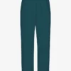 Pantalon de survêtement bio à coupe droite - Vert océan