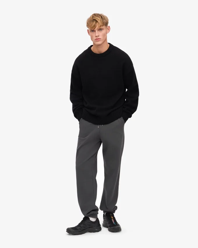 Pantalon de survêtement bio - Gris lave