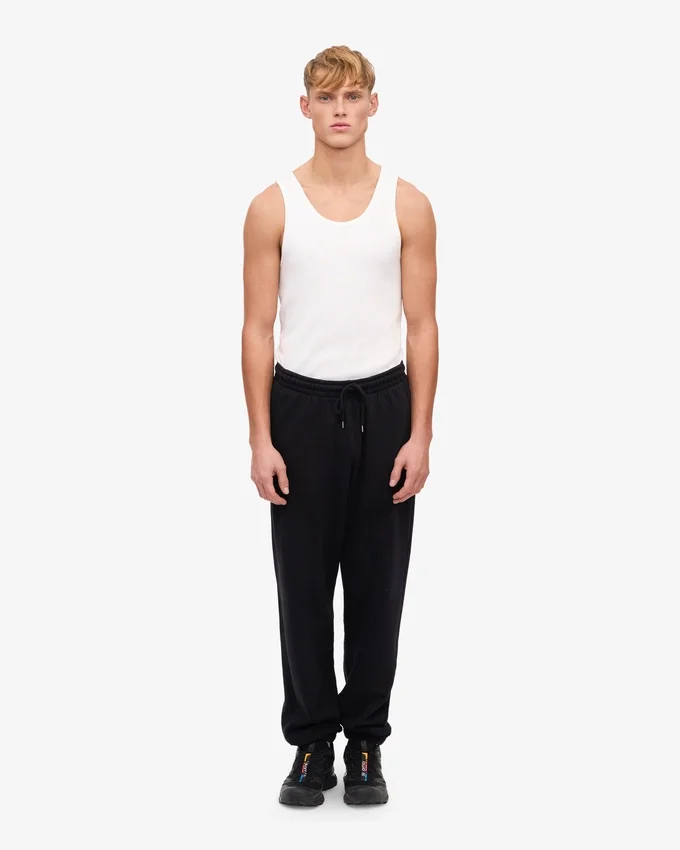 Pantalon de survêtement bio - Noir intense