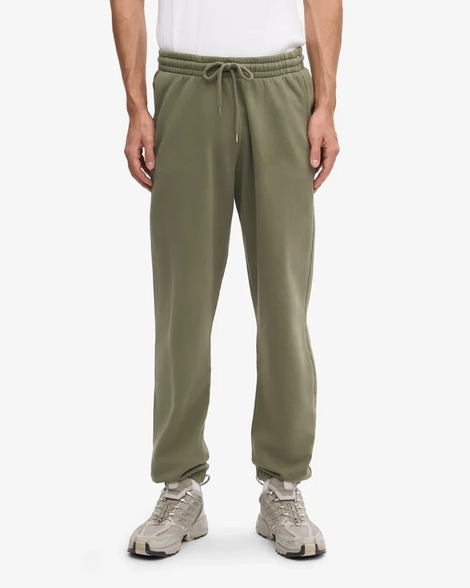 Pantalon de survêtement bio - Olive poussiéreux
