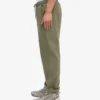 Pantalon de survêtement bio - Olive poussiéreux