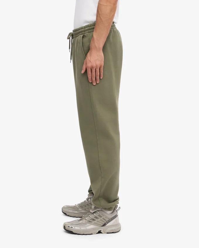 Pantalon de survêtement bio - Olive poussiéreux
