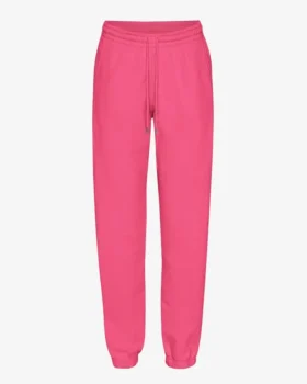 Pantalon de survêtement bio - Rose bubble-gum