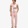 Pantalon de survêtement bio - Rose délavé