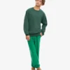 Pantalon de survêtement bio - Vert Kelly