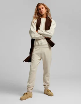 Pantalon de survêtement bio – Vert sapin