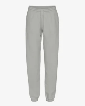 Pantalon de survêtement en coton bio - Bleu acier