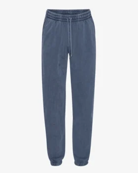 Pantalon de survêtement en coton bio - Bleu Neptune