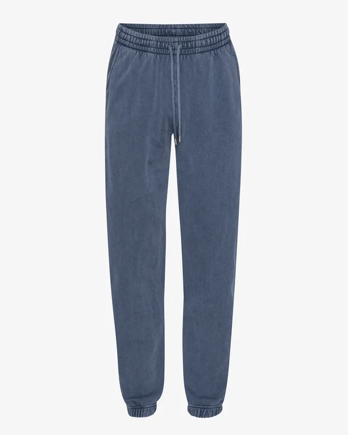 Pantalon de survêtement en coton bio - Bleu Neptune