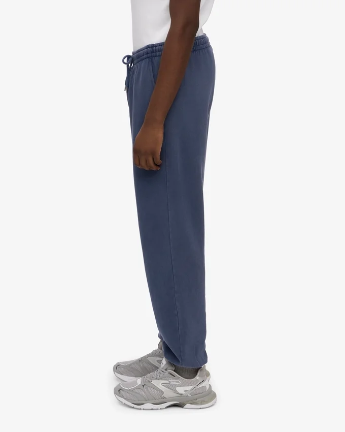 Pantalon de survêtement en coton bio - Bleu Neptune