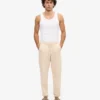 Pantalons de survêtement bio - Blanc ivoire