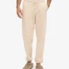 Pantalons de survêtement bio - Blanc ivoire
