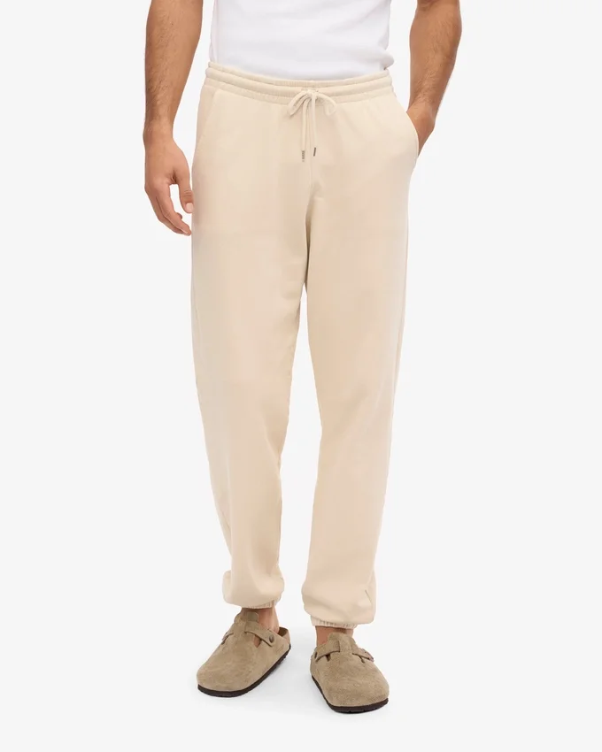 Pantalons de survêtement bio - Blanc ivoire