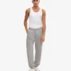 Pantalons de survêtement bio - Gris chiné