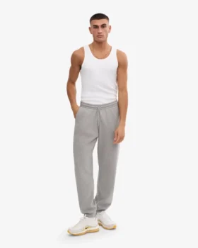 Pantalons de survêtement bio – Gris chiné