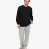 Pantalons de survêtement bio - Gris délavé