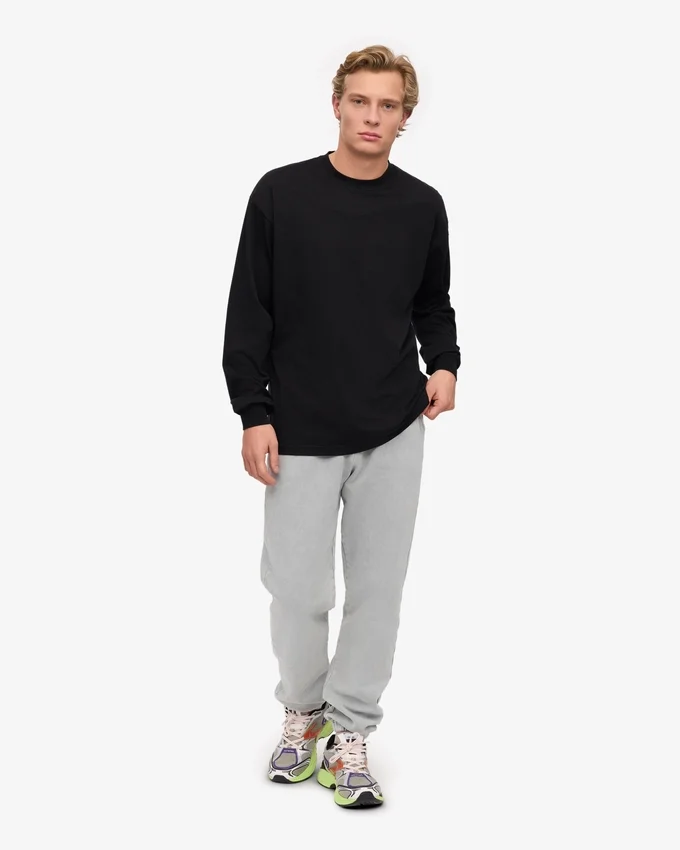 Pantalons de survêtement bio - Gris délavé