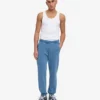 Pantalons de survêtement bio - Indigo délavé