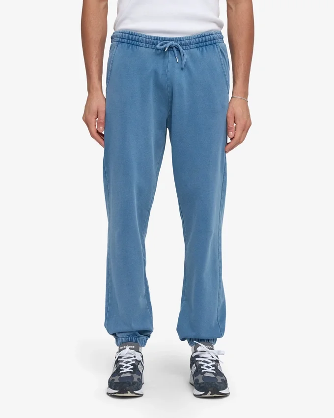Pantalons de survêtement bio - Indigo délavé
