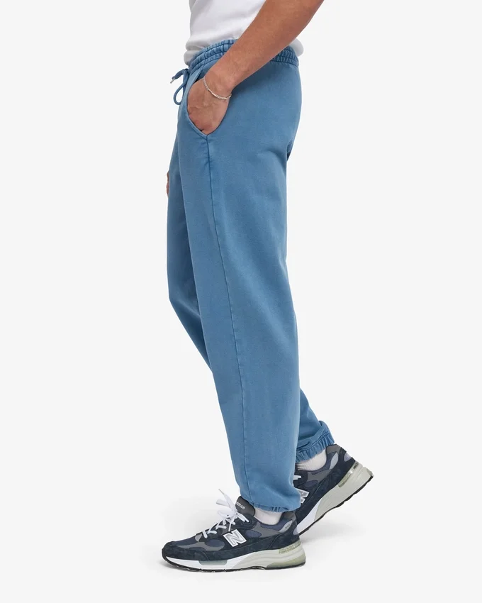 Pantalons de survêtement bio - Indigo délavé