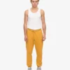 Pantalons de survêtement bio - Jaune brûlé